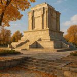 پاییز در آرامگاه فردوسی مشهد